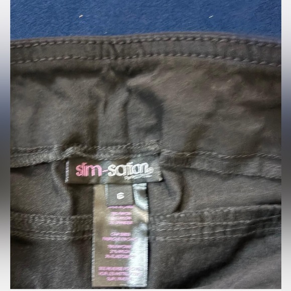 Black Pants with Button Detailing - Picture 8 of 8